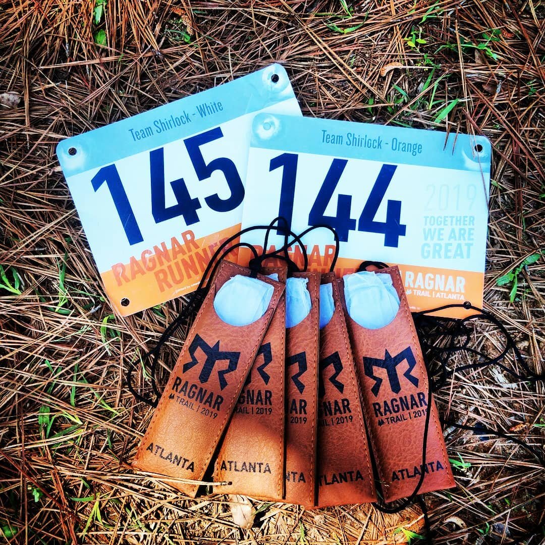 2 teams, 250+ miles, 16 runners (and a slew of family support)....Ragnar Trail Atlanta 2019 is in the books.  We're worn out but feeling accomplished. #teamshirlock #ragnartrailATL #ragnar #relay #running #run #trailrunning #ragnar