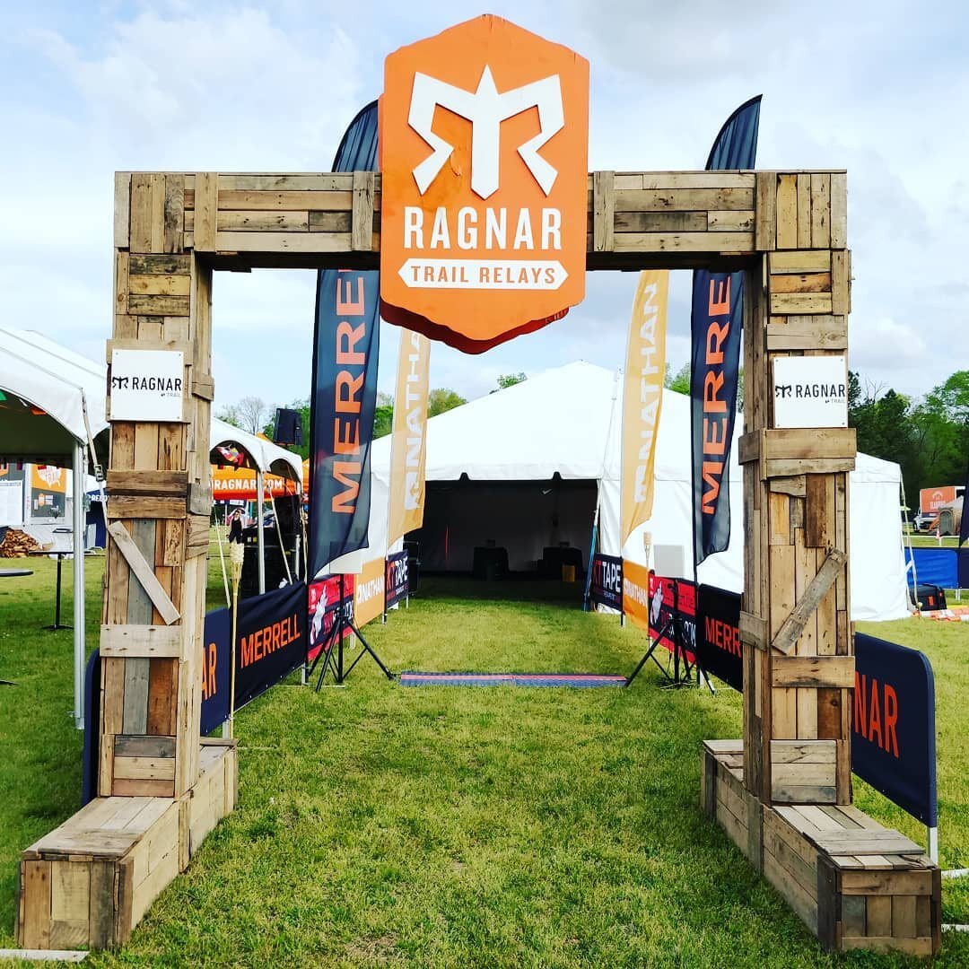 Both teams are officially underway. #teamshirlock #ragnartrailATL #running #trailrunning #run #ragnar #relay