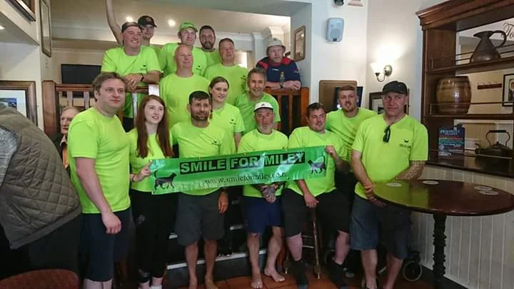Team photo at The Thomas Henry 