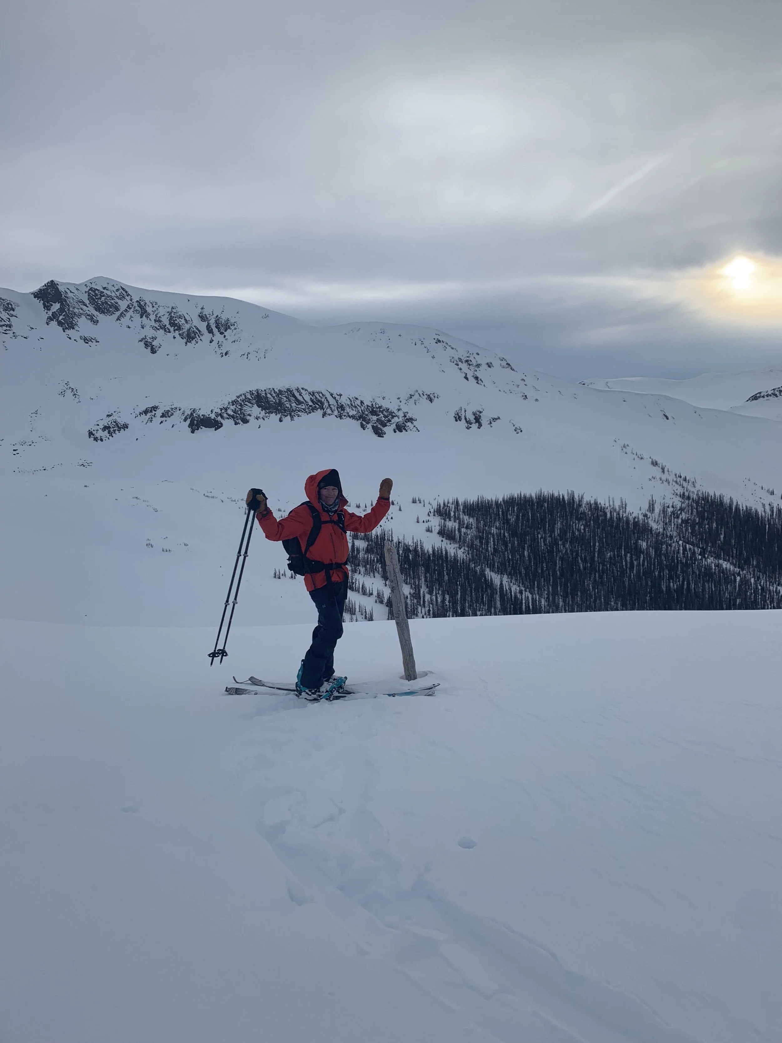 Sun is settting and we are somehow still stoked. 
