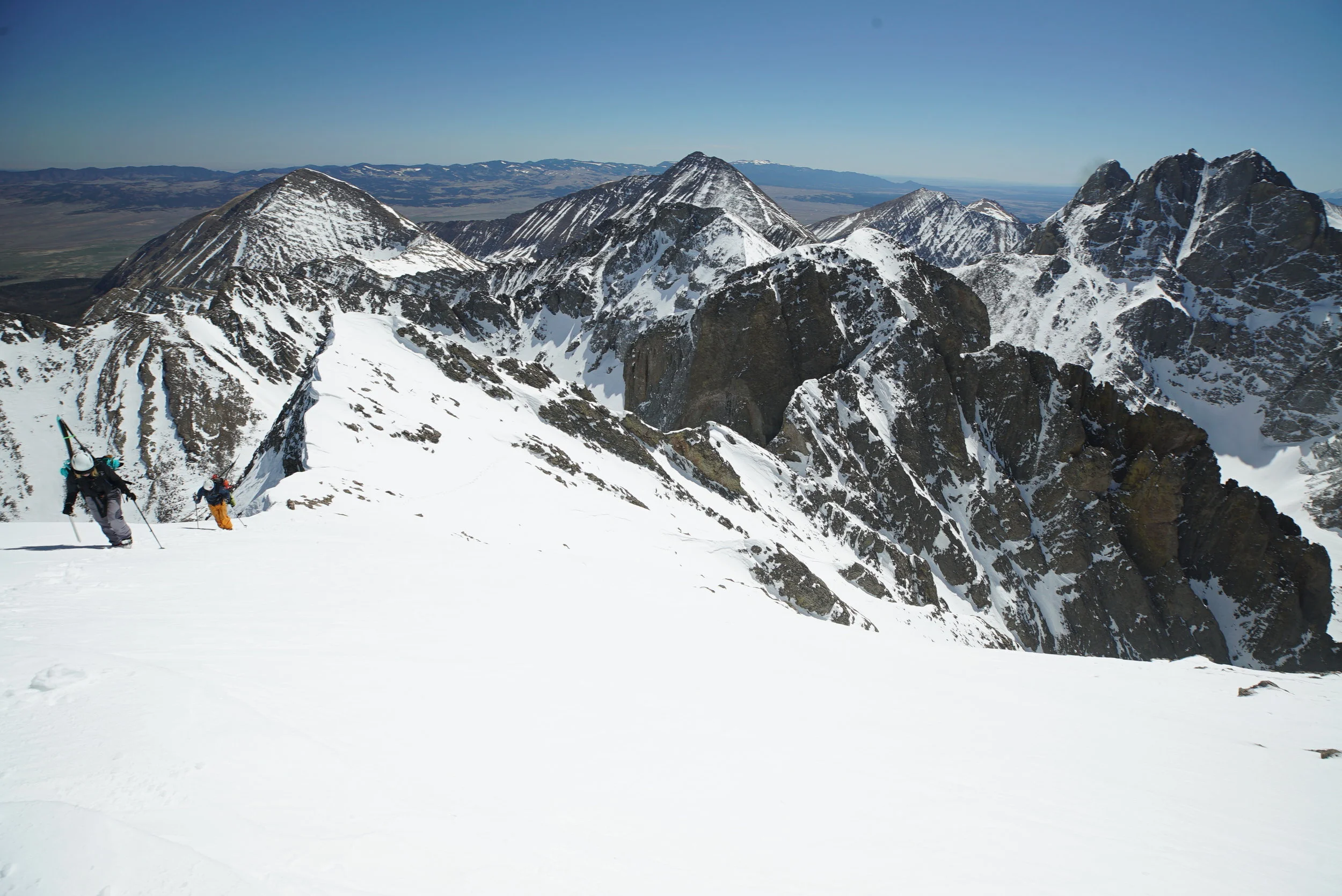 Nearing the summit.