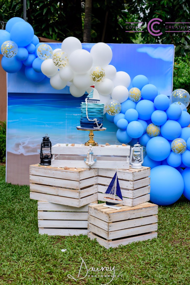 Xander's Nautical Themed 1st Birthday Party — Coker Creative