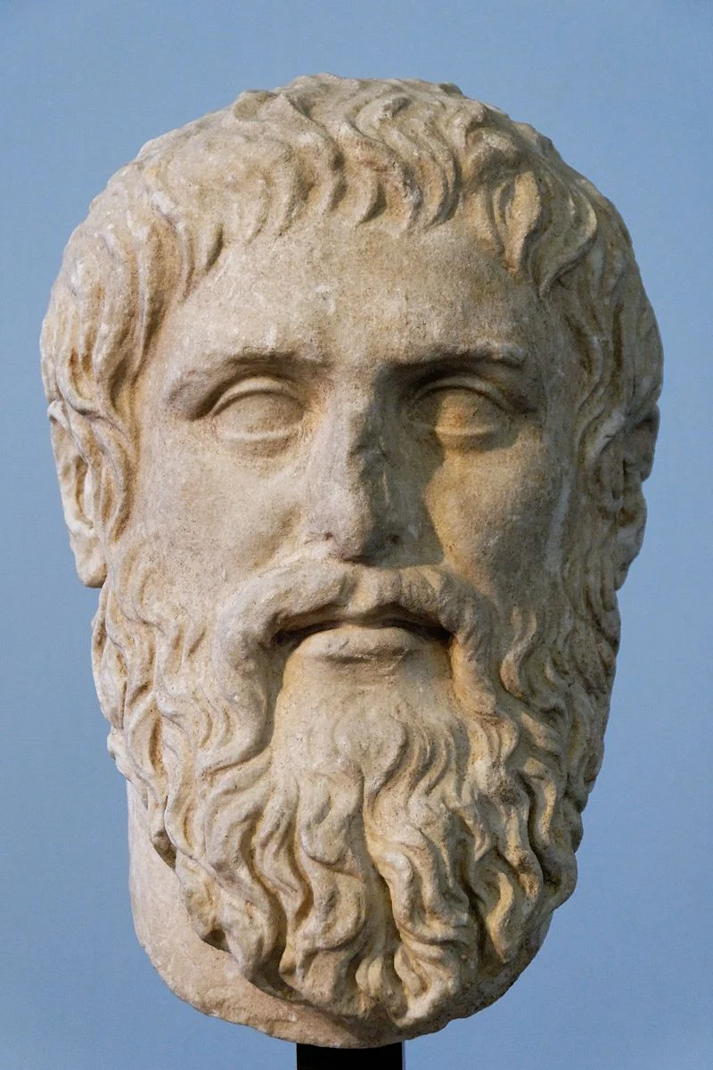 Portrait of Plato by Silanion ca. 370 BC