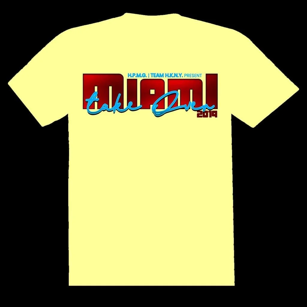 Miami Takeover 2019 Shirt - Yellow.jpg