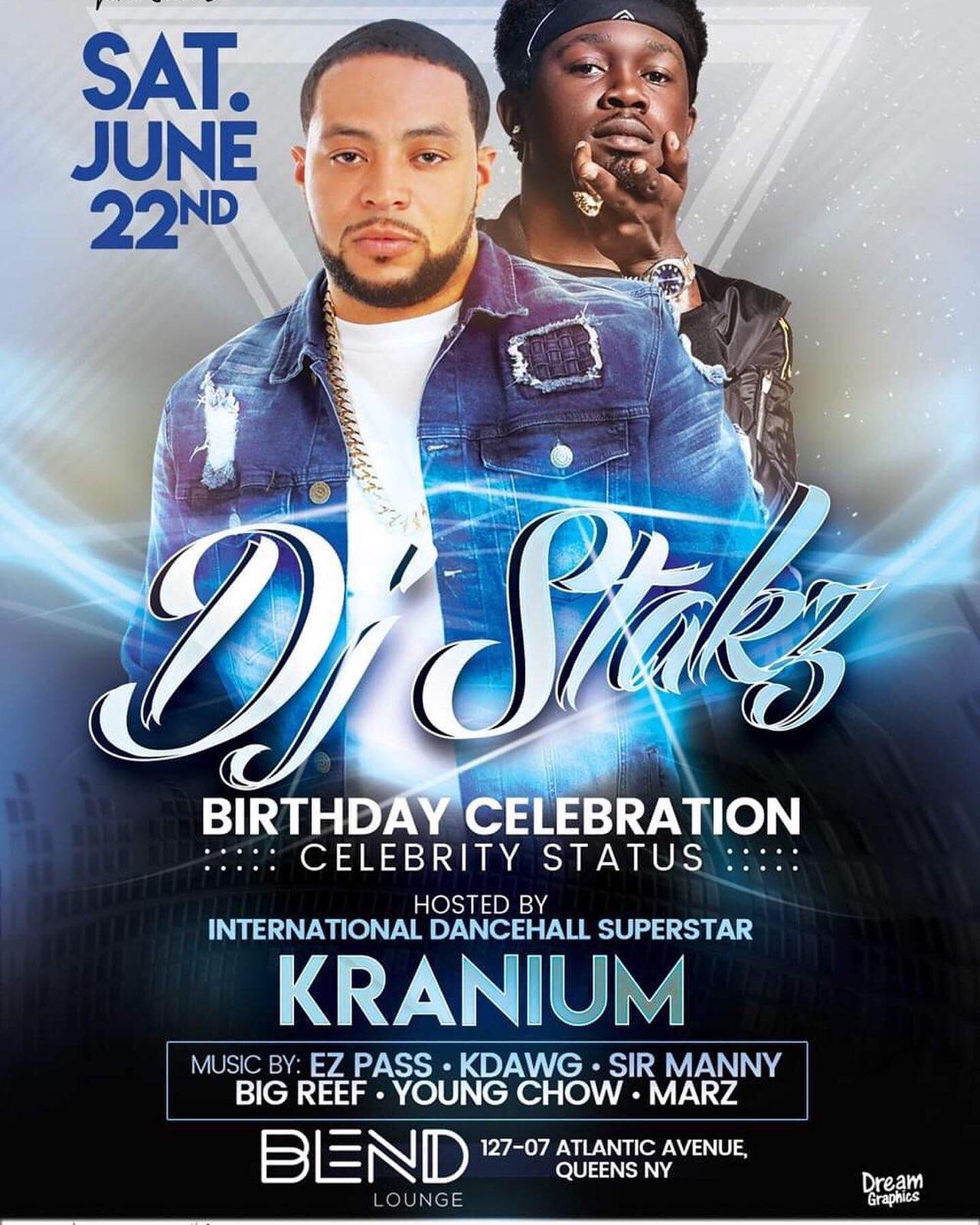 DJ Stakz Celebrity Status Birthday Weekend - Kranium - June 22.jpg