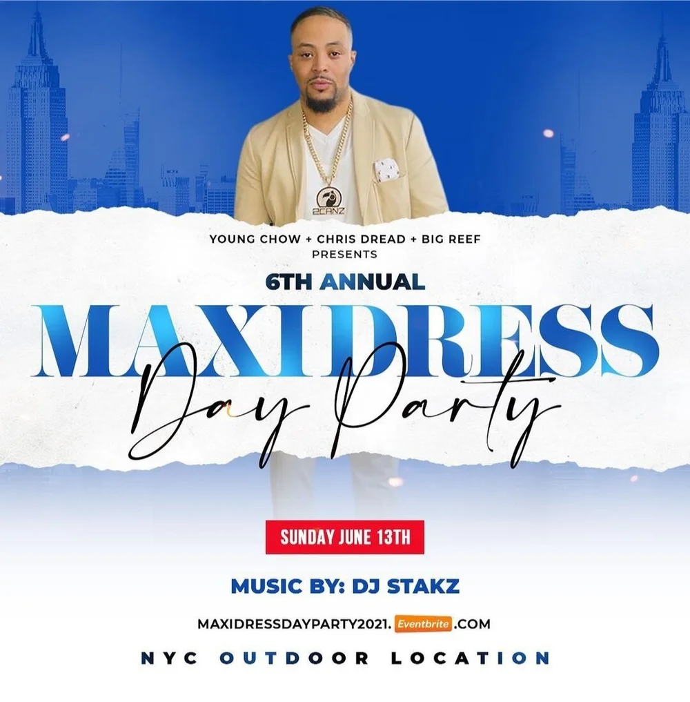 Maxi Dress Day Party  DJ STAKZ