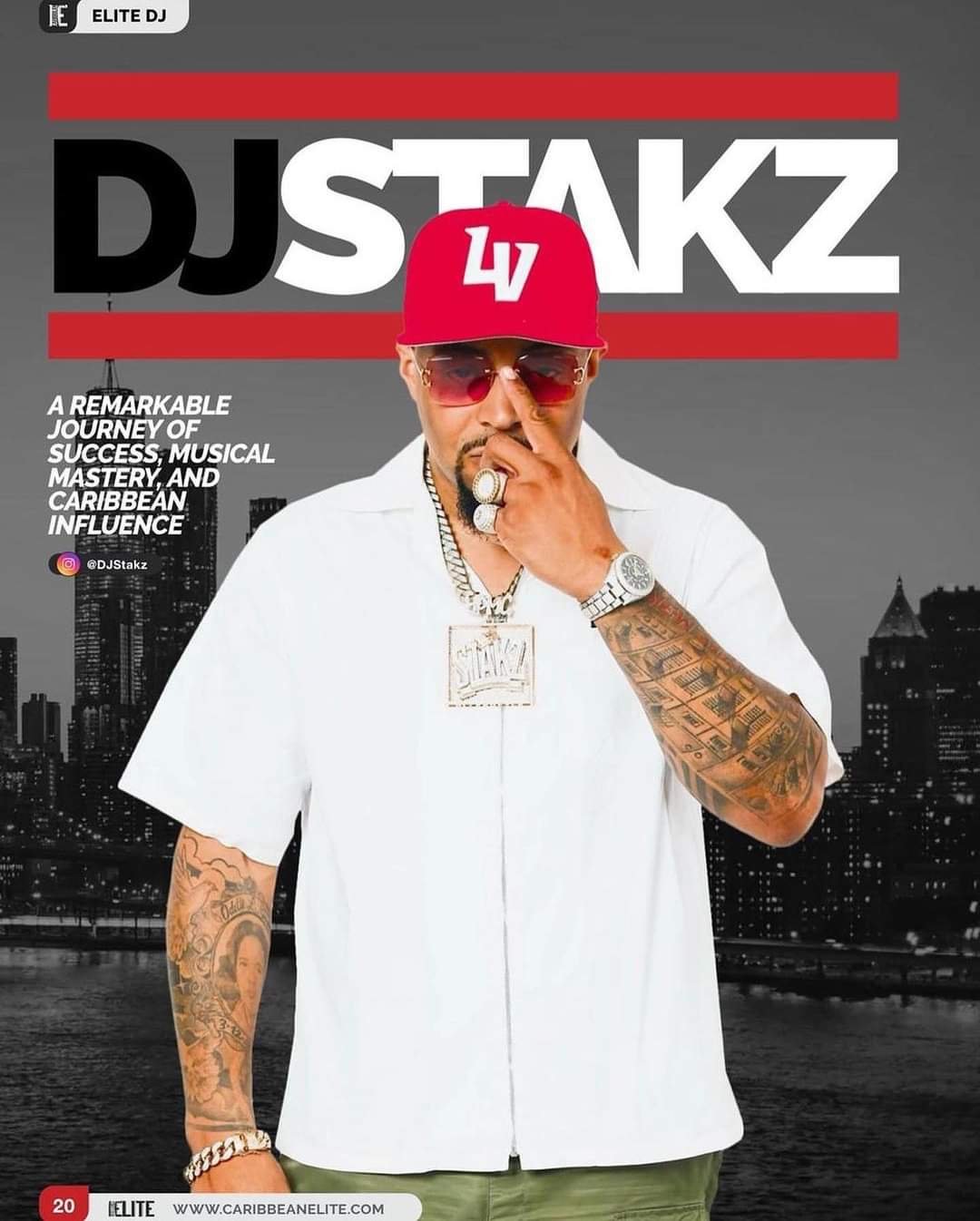 Caribbean Elite Magazine - DJ Stakz - July 2023.jpg
