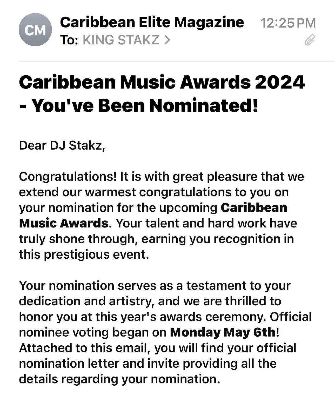 Caribbean Music Awards - Dont Forget to Vote.jpeg