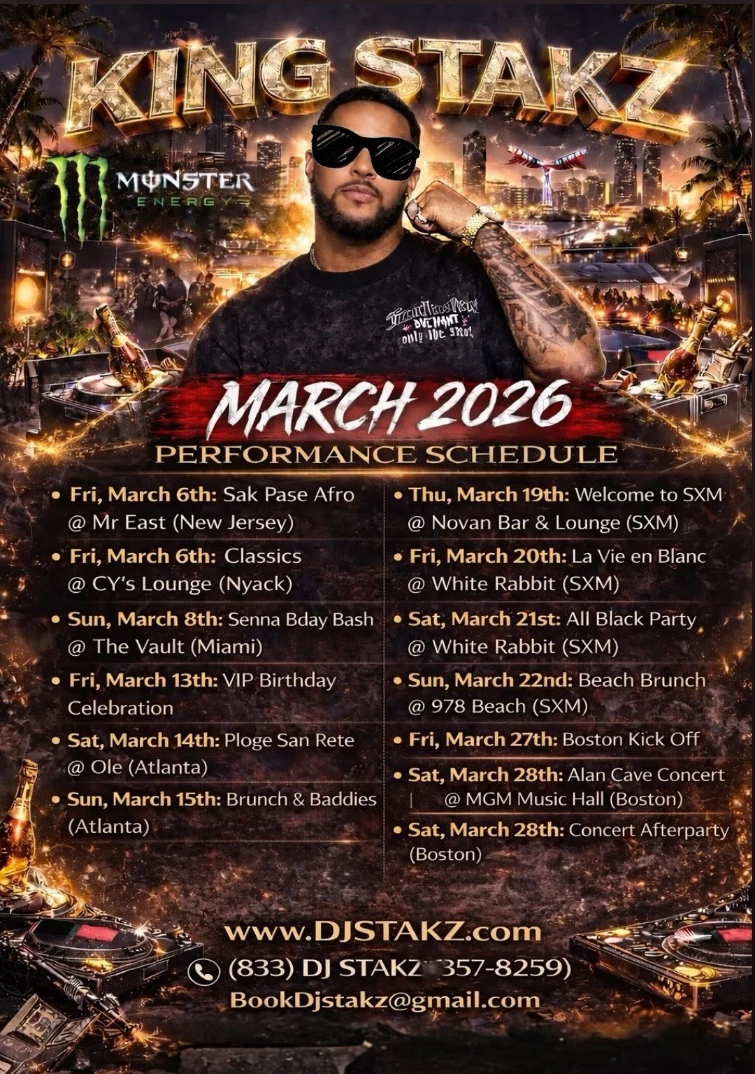 King Stakz March 2026 Performance Schedule.jpg