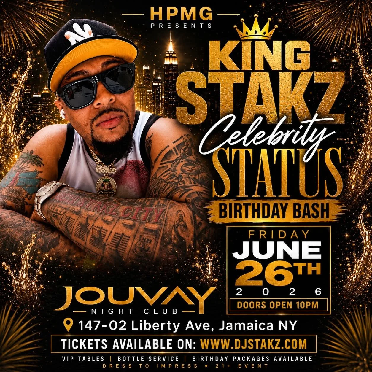 King Stakz Celebrity Status Birthday Bash