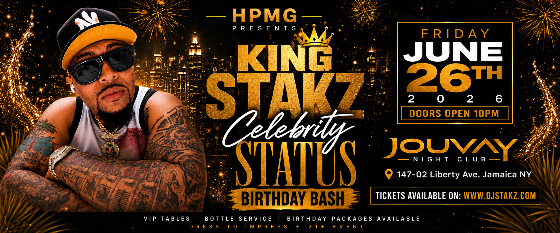DJ STAKZ Birthday Bash Banner 2026 - June 26.png