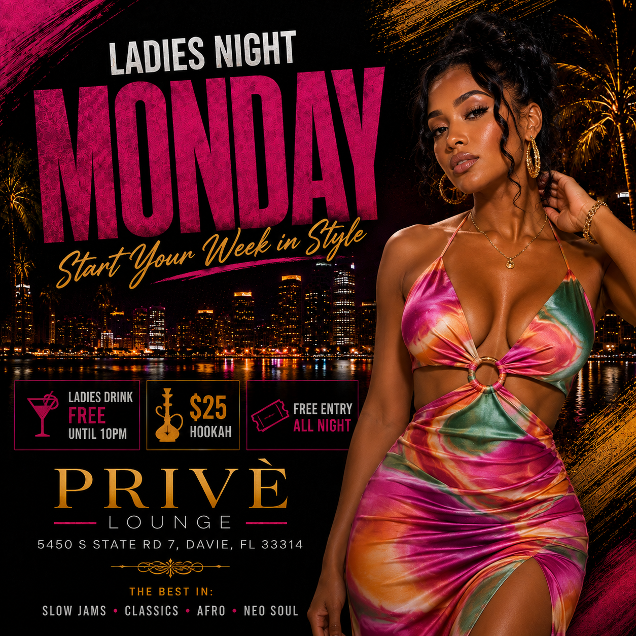 Ladies Night Mondays