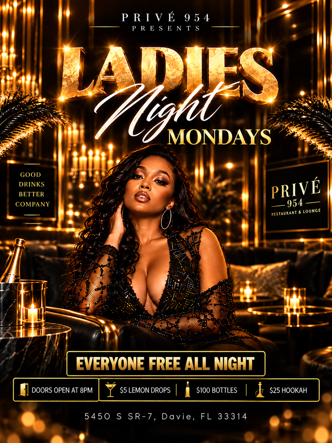 Privé: Ladies Night Mondays
