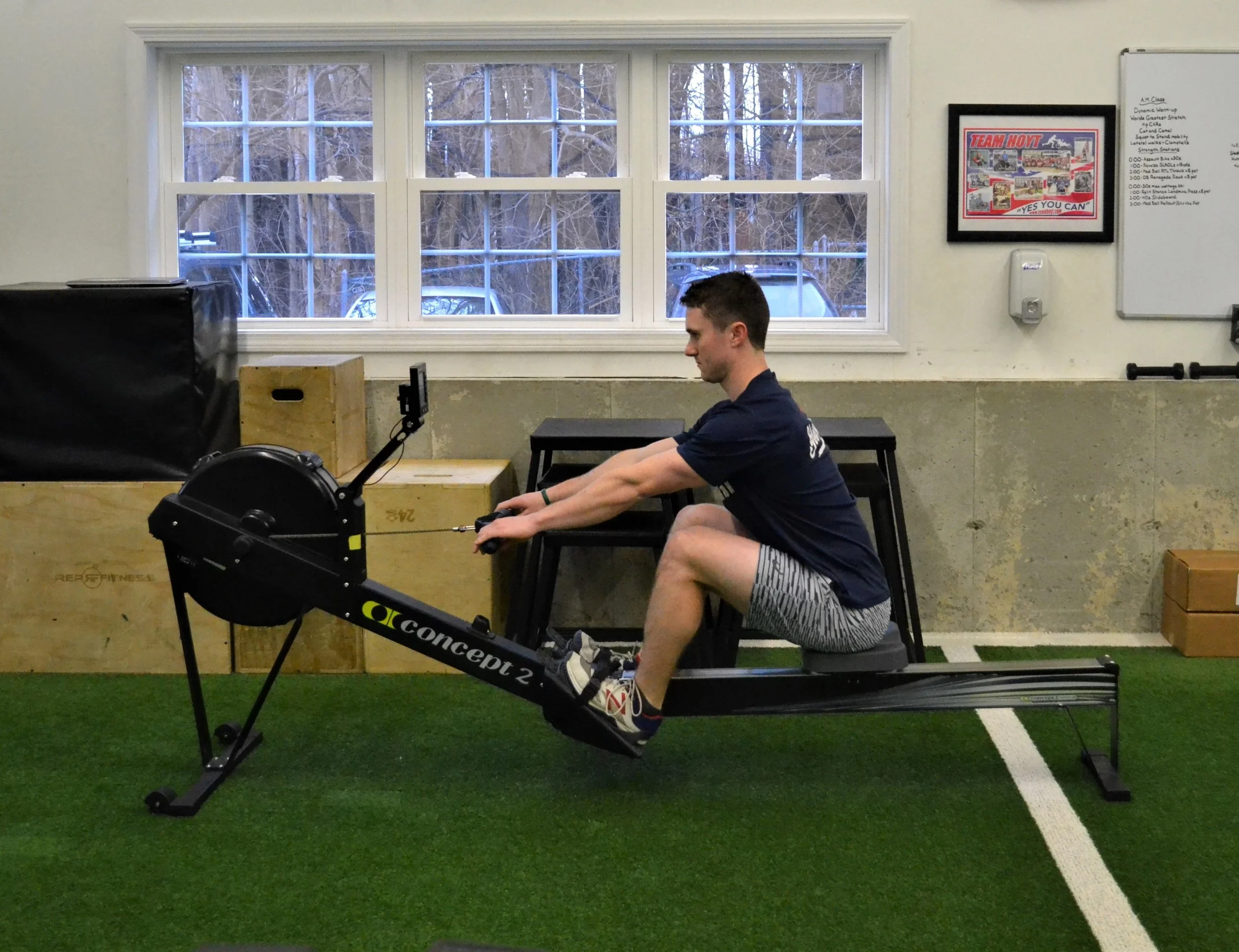 Four Portions of a Stronger Rowing Stroke
