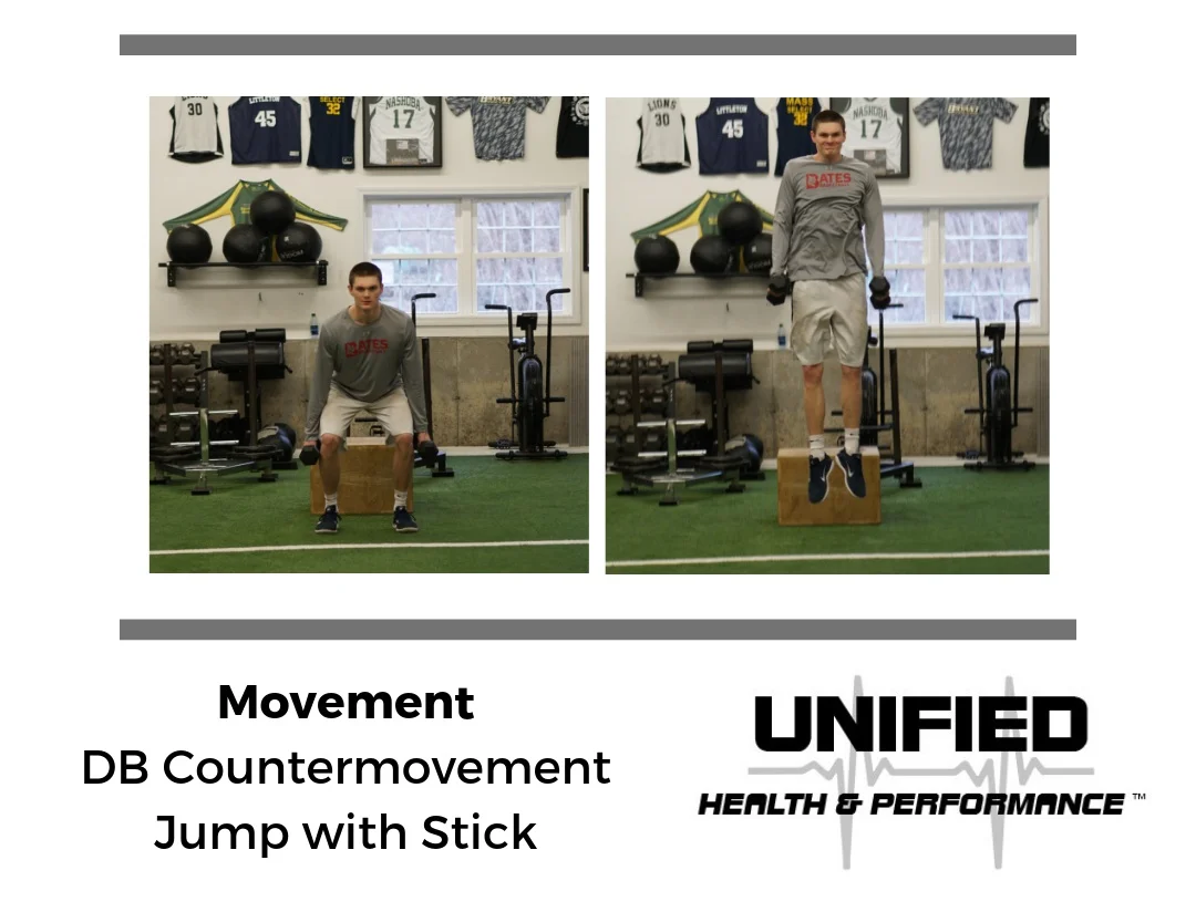 During the countermovement portion, an athlete is instructed to quickly dip and use a great deal of eccentric and concentric muscle action to abruptly reverse direction to jump upwards. While the Box Jump reduces the landing impact, during a Countermovement Jump the athlete is required to absorb a greater deal of force. This would effect how you determine which variation to use as well as the amount of volume you prescribe.