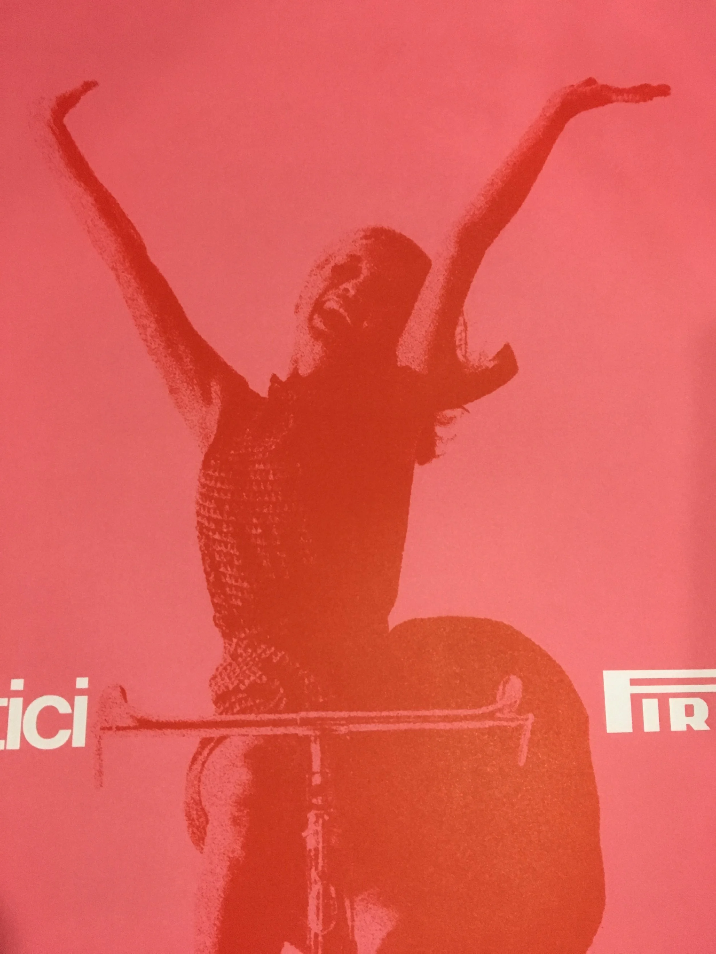 1963 framed Massimo Vignelli Pirelli advertisement — Archiviste XX
