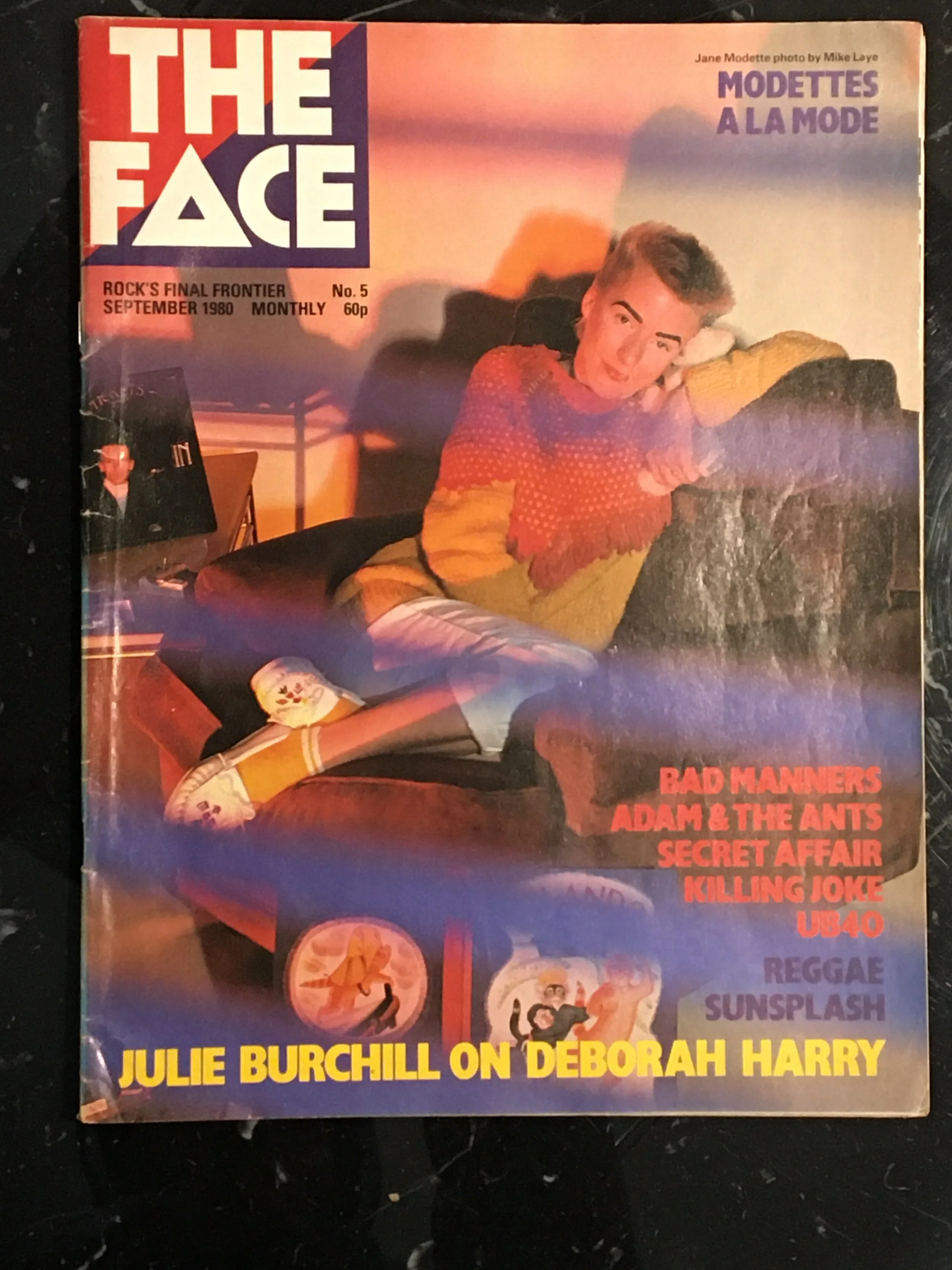 The FACE magazine issues N°1-5 1980 WOW! Rare offering