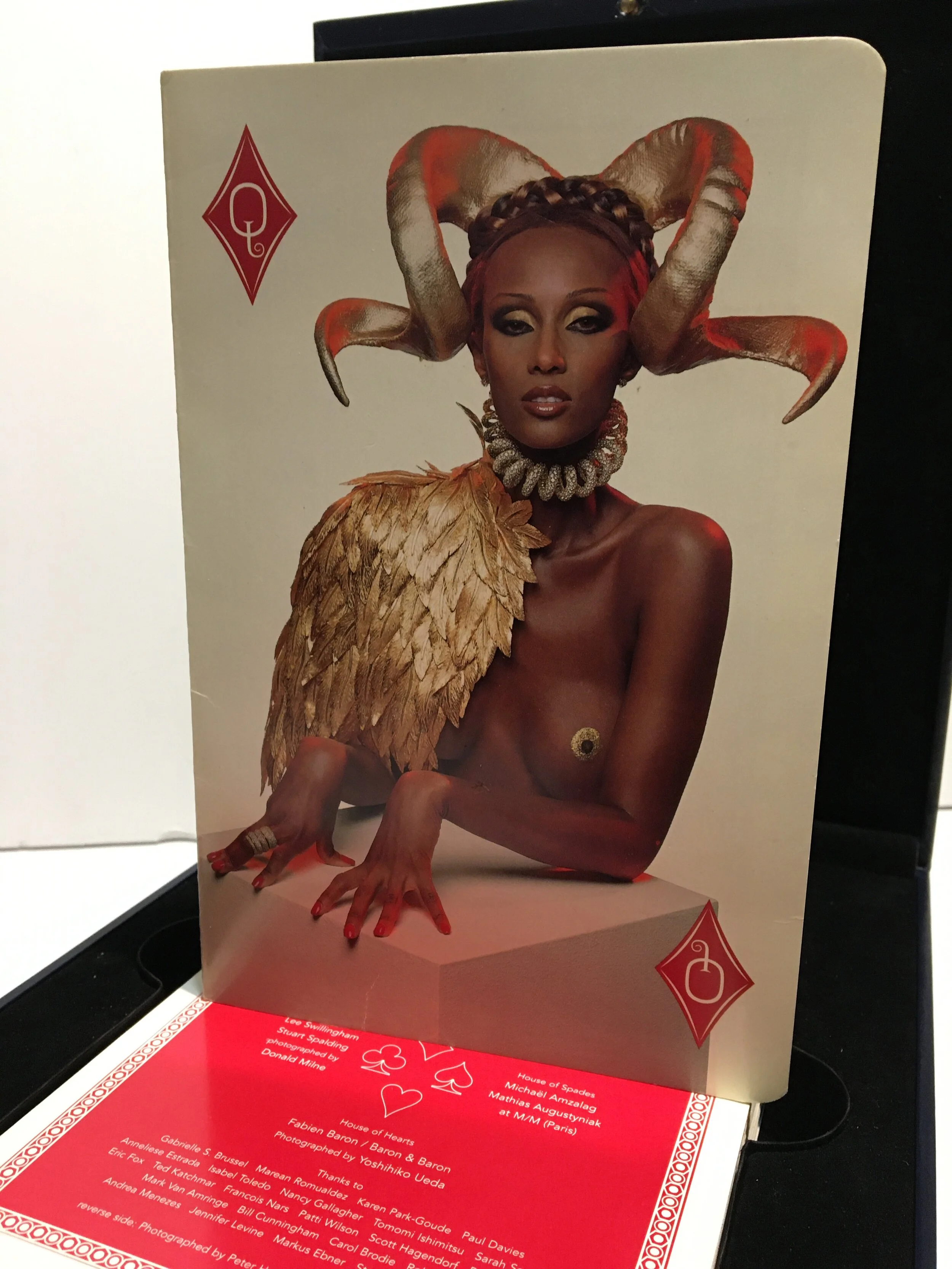 ViSIONAIRE 21: Diamond issue Iman Mario Testino Karl lagerfeld plus Invitation