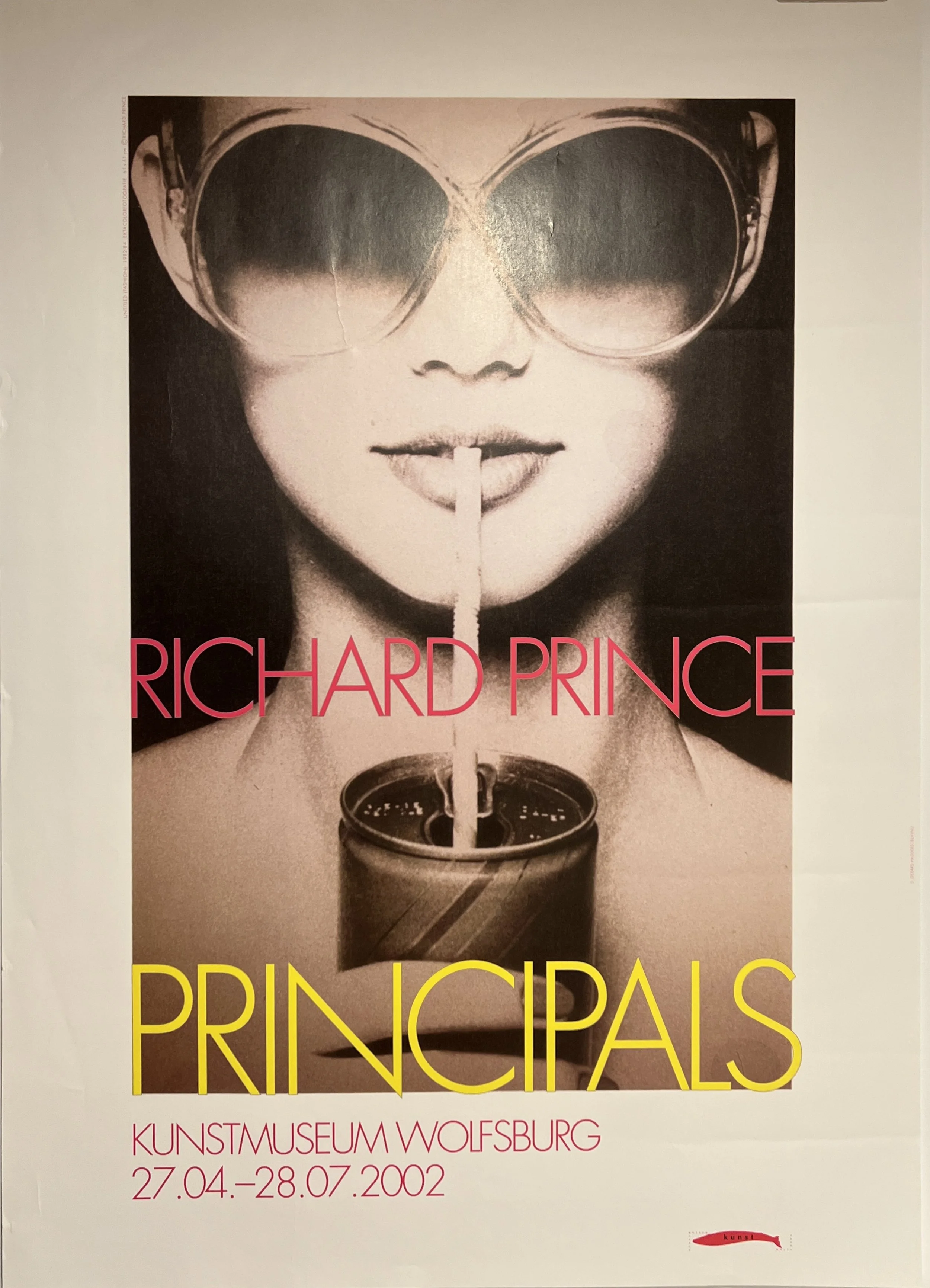 2002 RICHARD PRINCE Principals KunstMuseum Wolfsburg Poster