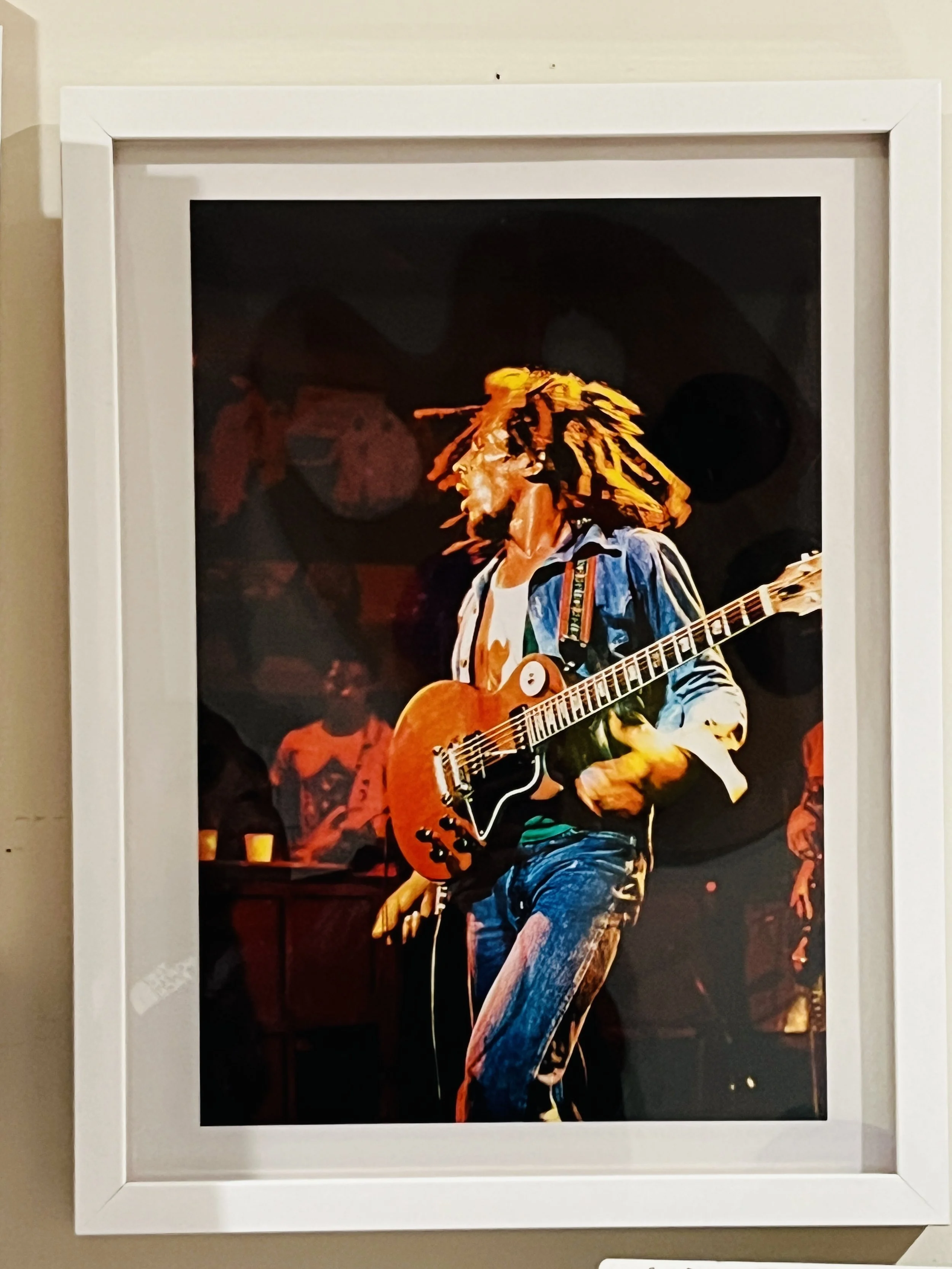 サイン入り BOB MARLEY ICON DENNIS MORRIS BOB MARLEY July 18 1975 