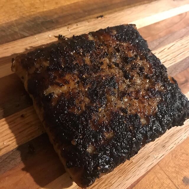 Lima Peppercorn Tempeh Slab. Aged in Dent Corn Grits Amazake and roasted to perfection. Swipe right. #limabeans #bbq #tempeh #tempehyinzer #tempehque #slabofbeans #getinmybelly