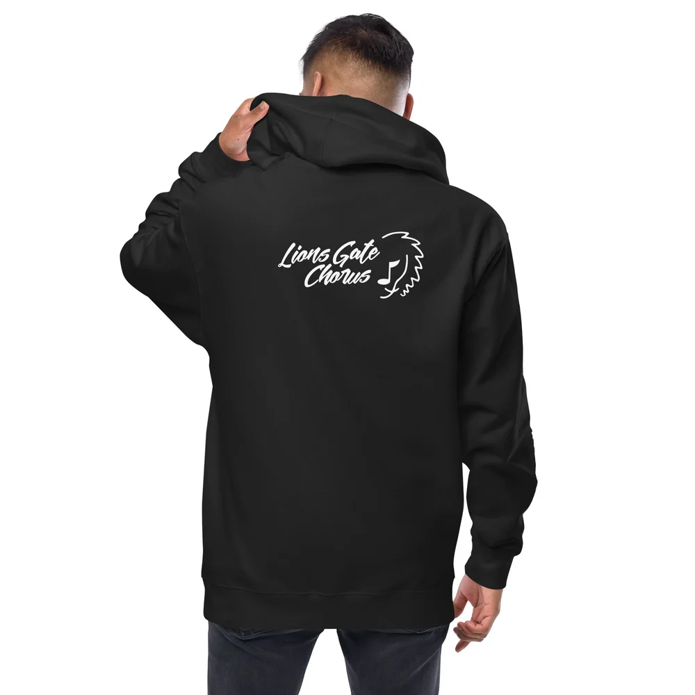 Lgc Unisex Fleece Zip Up Hoodie — Lions Gate Chorus A Cappella Choir In  Vancouver