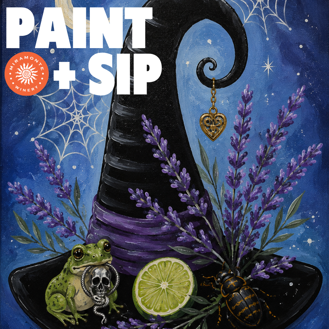 SEPT 17 6-9PM PAINT + SIP: MIRA MONTE WINERY TEMCULA