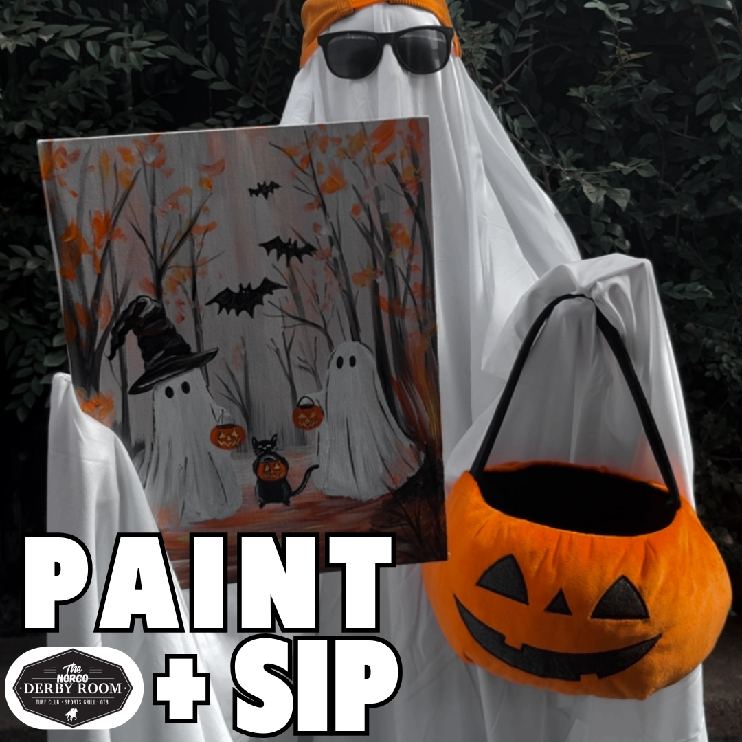 SEPT 23 6-8PM: PAINT + SIP: Derby Room- NORCO
