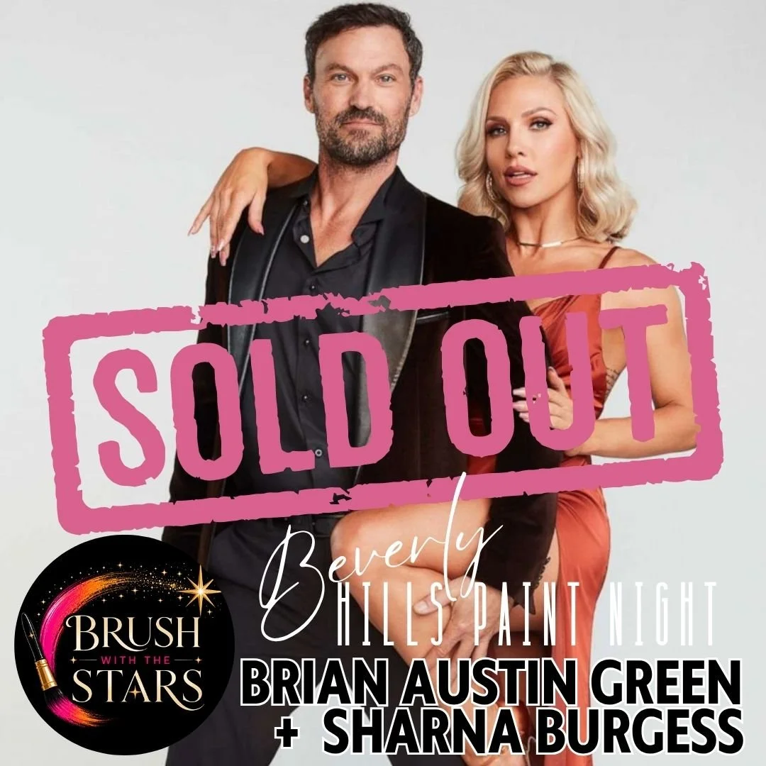 JANUARY 28 5-9PM: PAINT + SIP: SHARNA BURGESS + BRIAN AUSTIN GREEN AT PELTZER WINERY TEMECULA