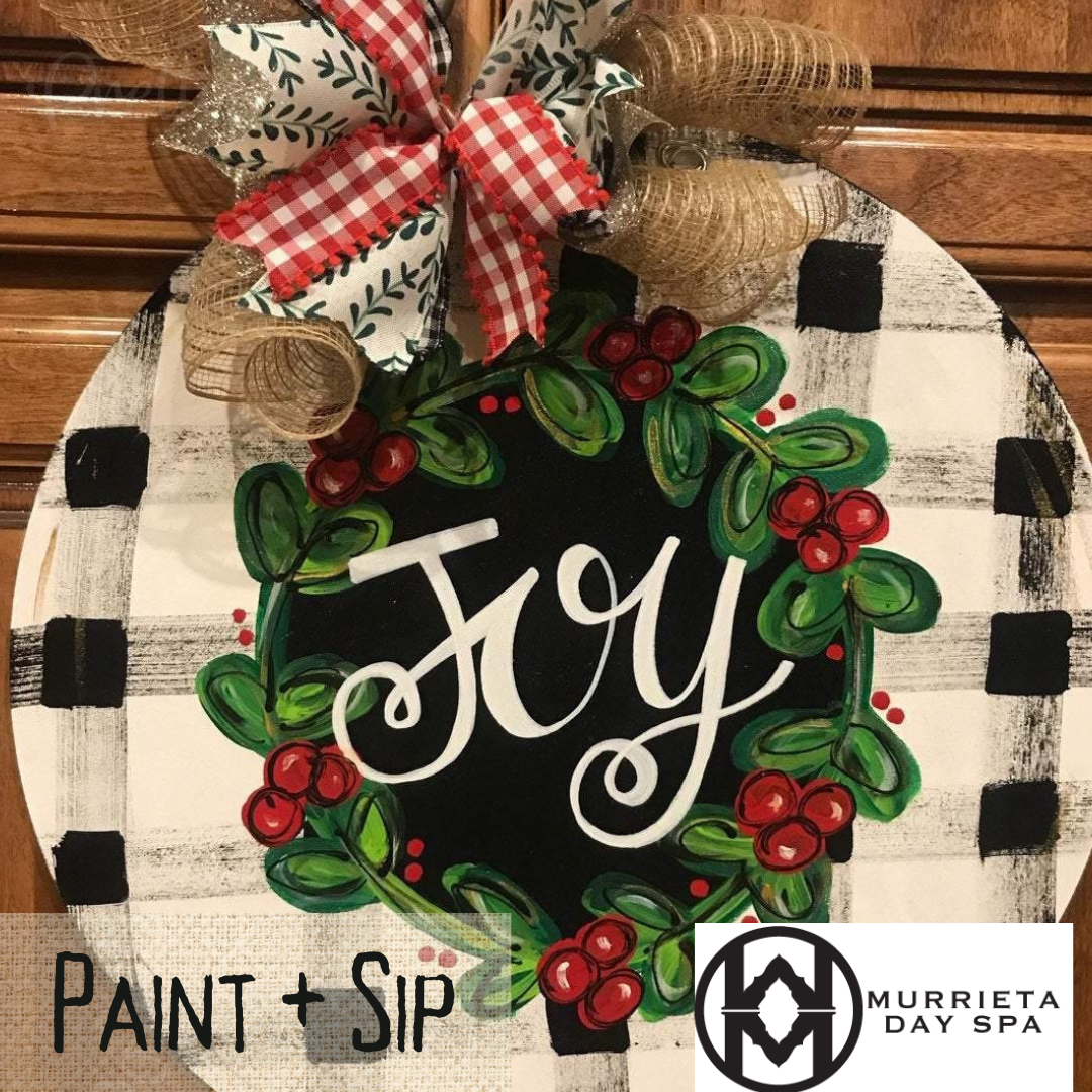 Dec 4 630-830PM PAINT + SIP: Murrieta Day Spa