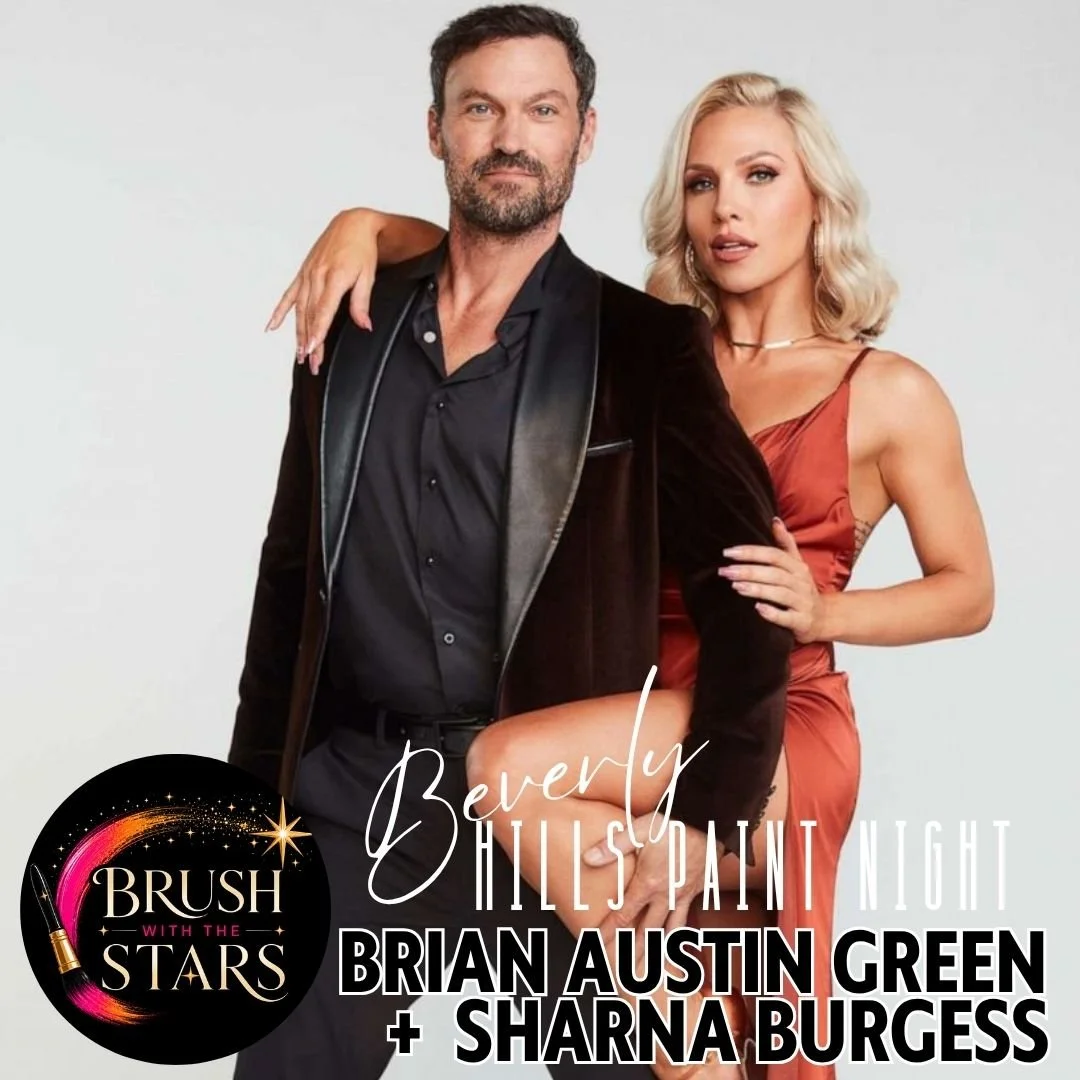 JANUARY 28 5-9PM: PAINT + SIP: SHARNA BURGESS + BRIAN AUSTIN GREEN AT PELTZER WINERY TEMECULA