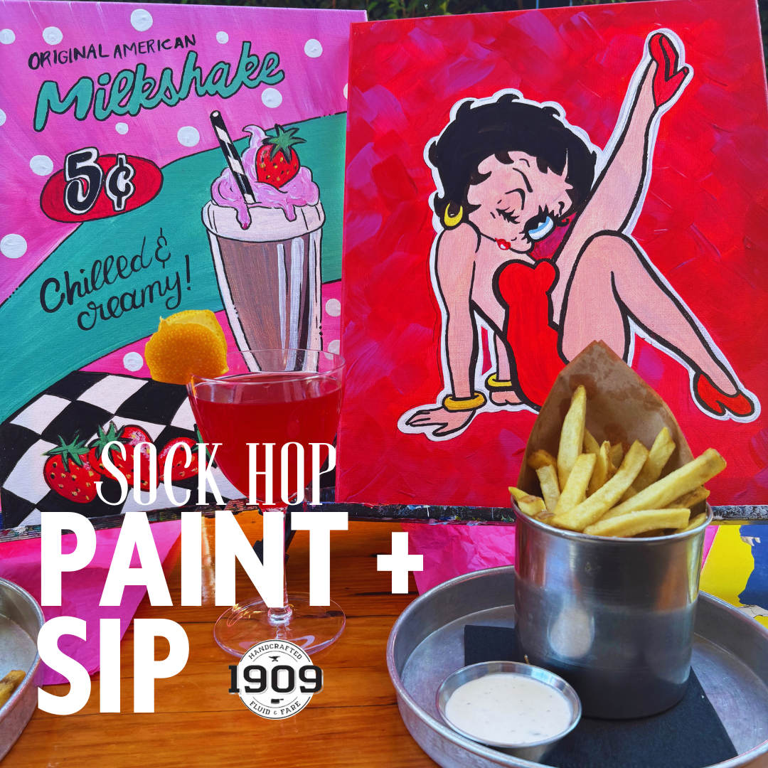 April 28 530-830PM PAINT + SIP: 1909 Old Town Temecula