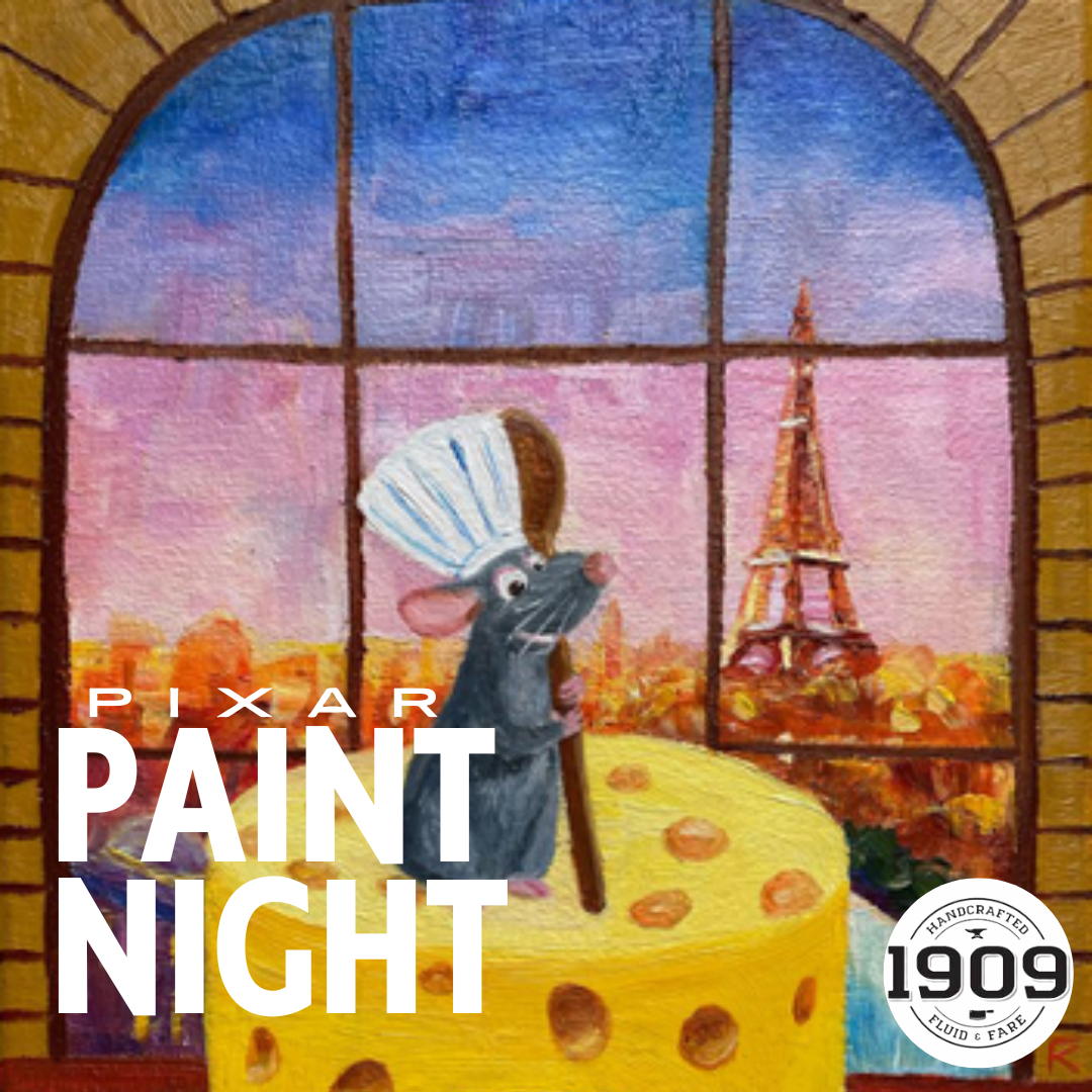 June 16 530-830PM PIXAR PAINT NIGHT: 1909 Old Town Temecula