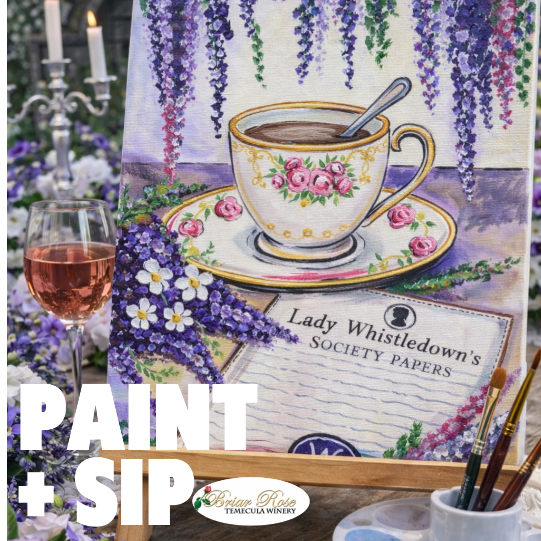 FEB 22 12pm-3PM PAINT + SIP: BRIAR ROSE WINERY