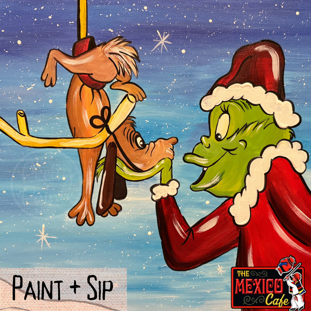 DEC 15 530-8PM: PAINT + SIP:  MEXICO CAFE TEMECULA