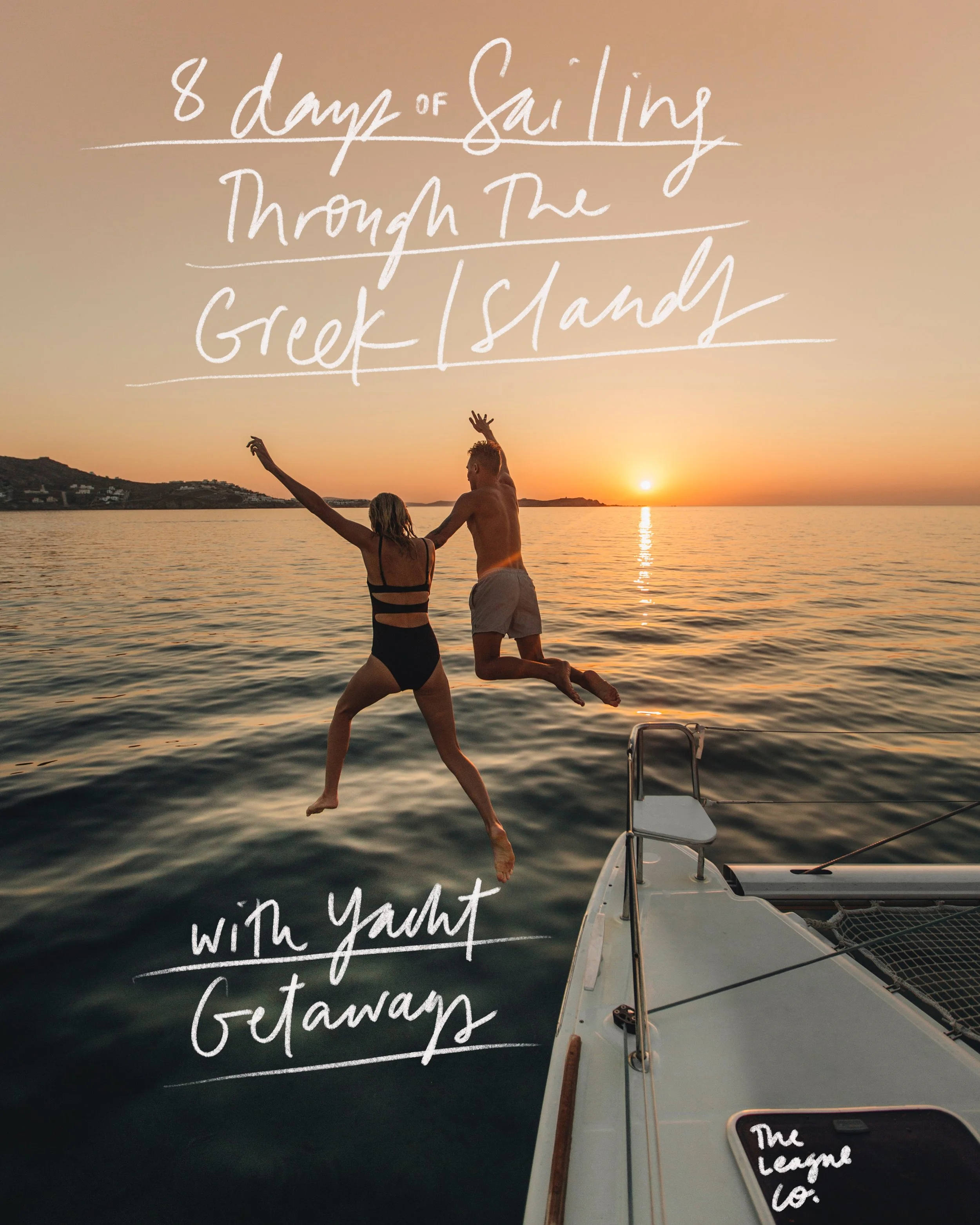8 Days of Sailing through the Greek Islands with Yacht Getaways