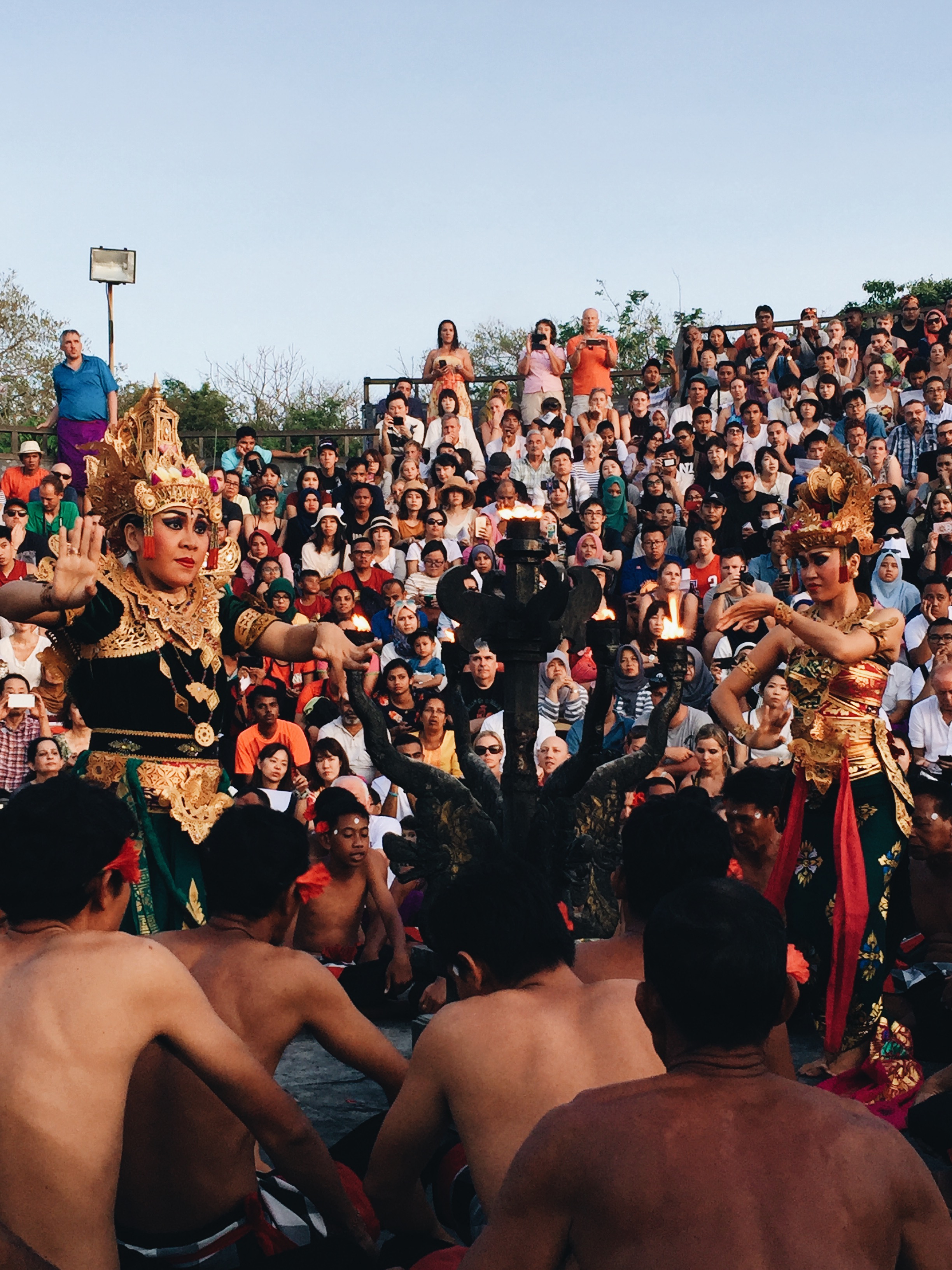 Kecak Fire Dance at Uluwatu Temple