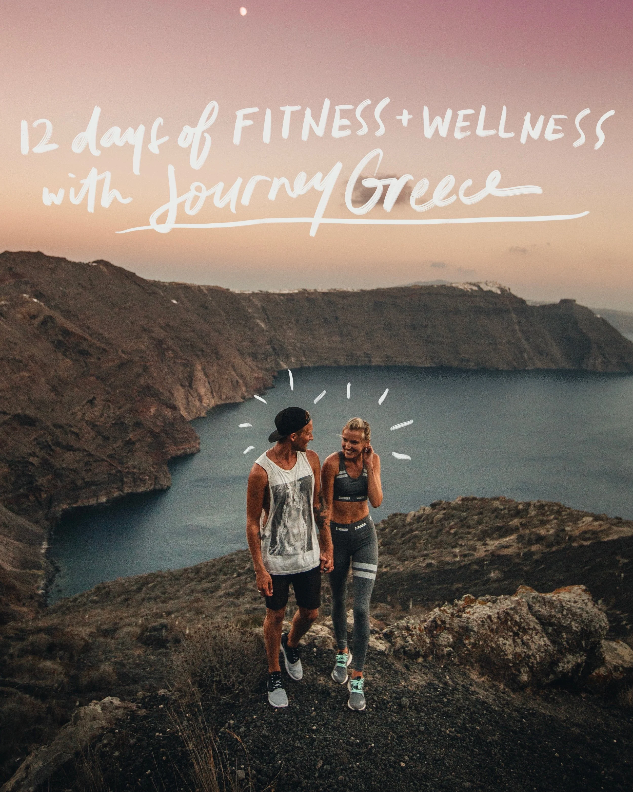 12 Days of Fitness + Wellness with Journey Greece