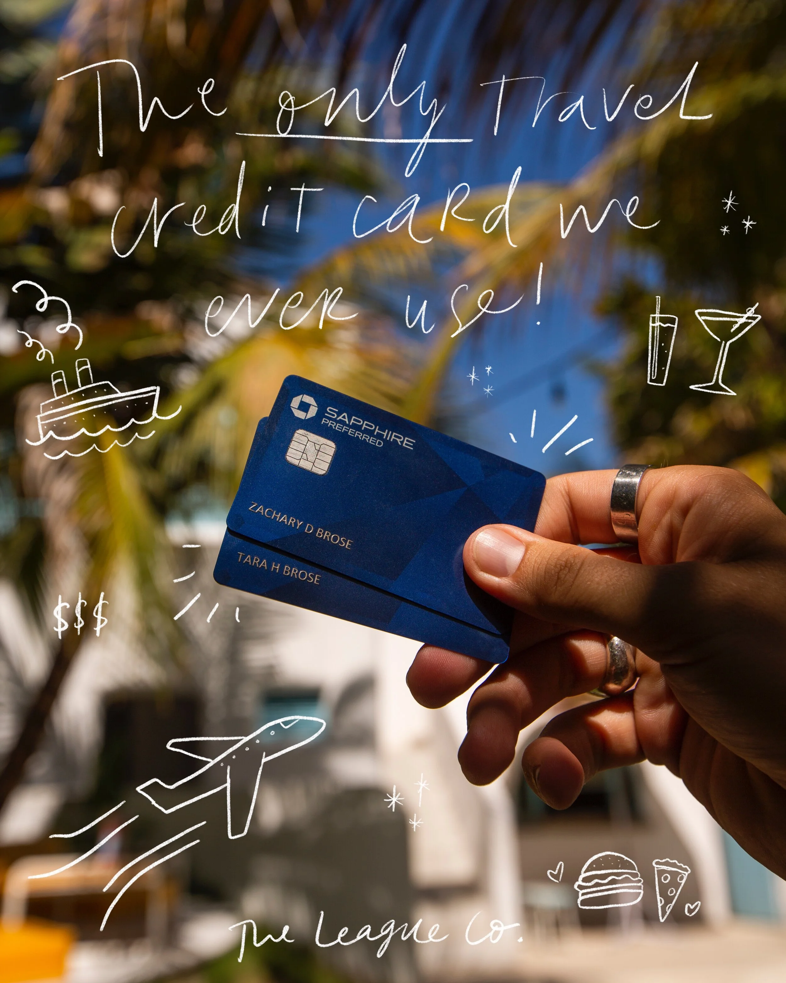 THE ONLY TRAVEL CREDIT CARD WE EVER USE