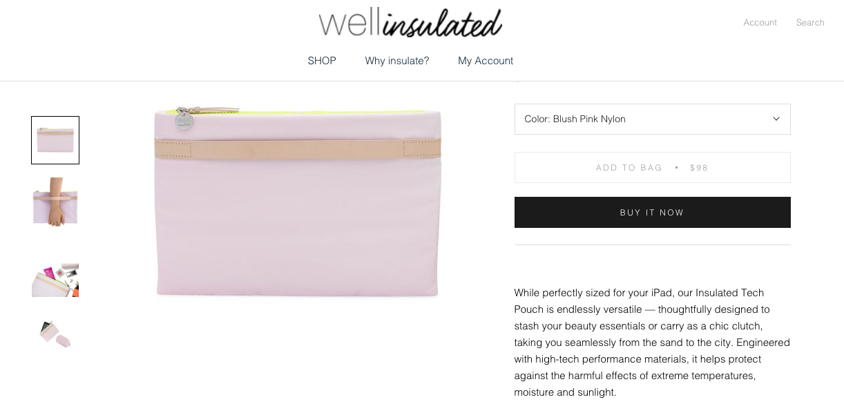 Website copy/ Product description