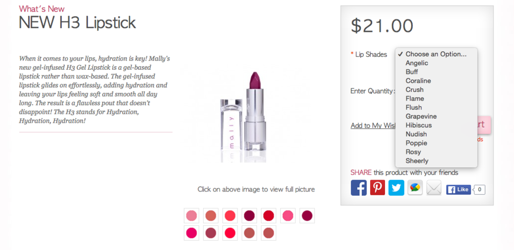 Website copy/Product naming/Product description/Homepage slider