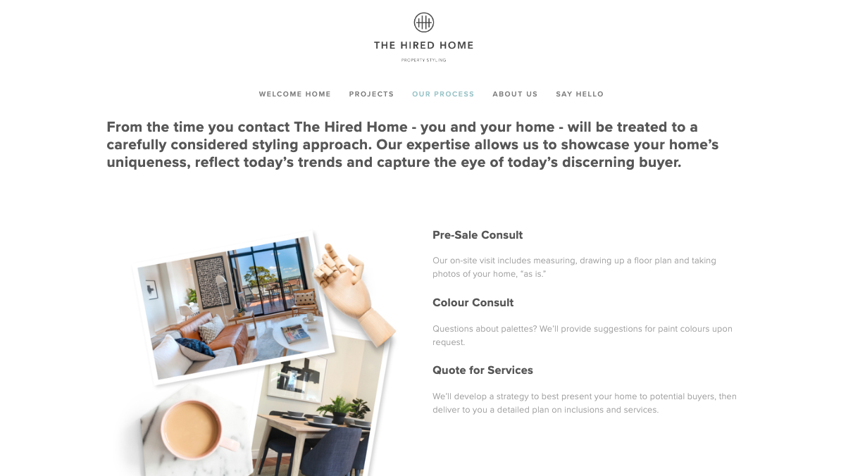 Website copy/Brand story/Brand voice