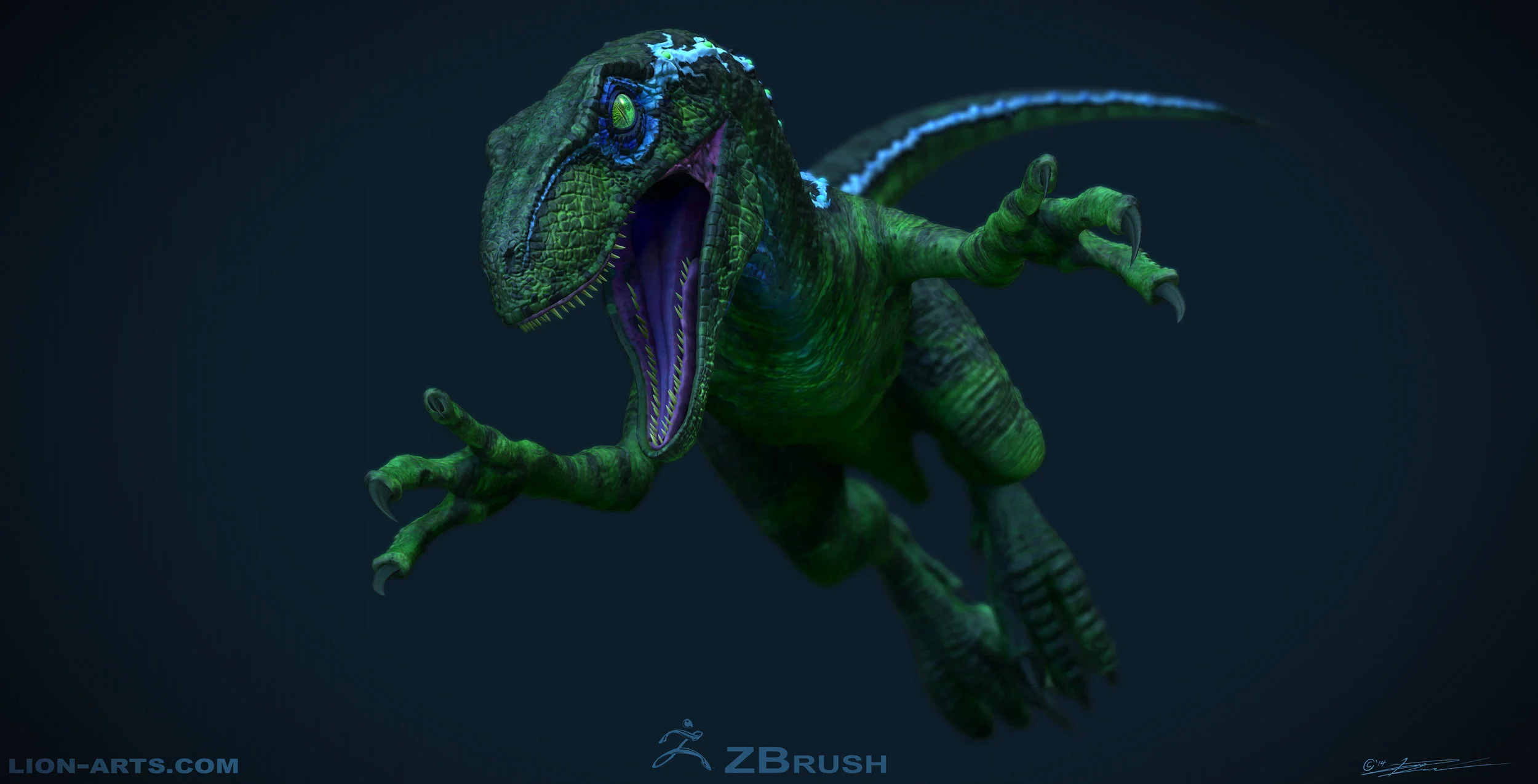 RaptorLeaping_BPRFiltered_web2_Daniel_De_Leon_Lion-Arts.jpg