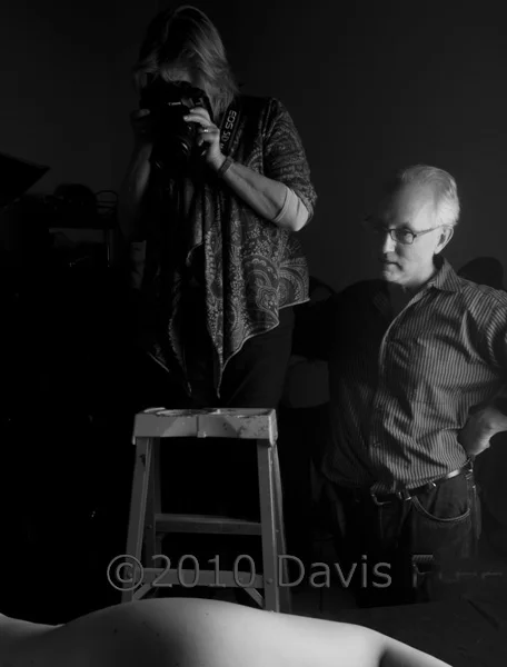 Chicago Art Institute, nude workshop, Instructor