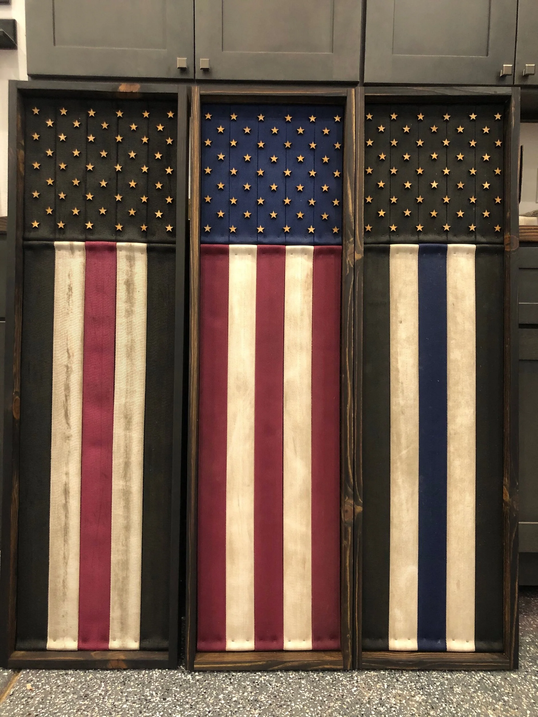 Custom Fire Flag Porch Sign