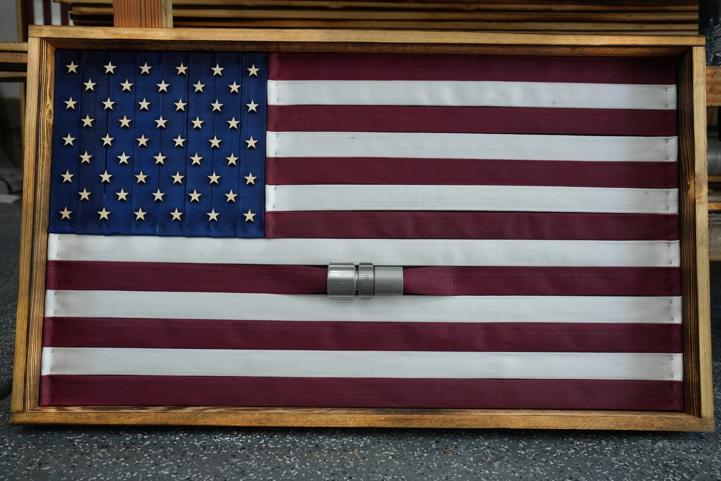 Fire Hose Flag (American)