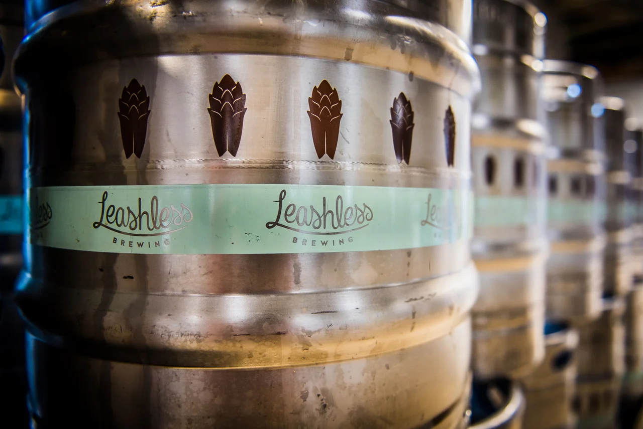 Leashless Brewing kegs. Courtesy: Jeffery Dawson