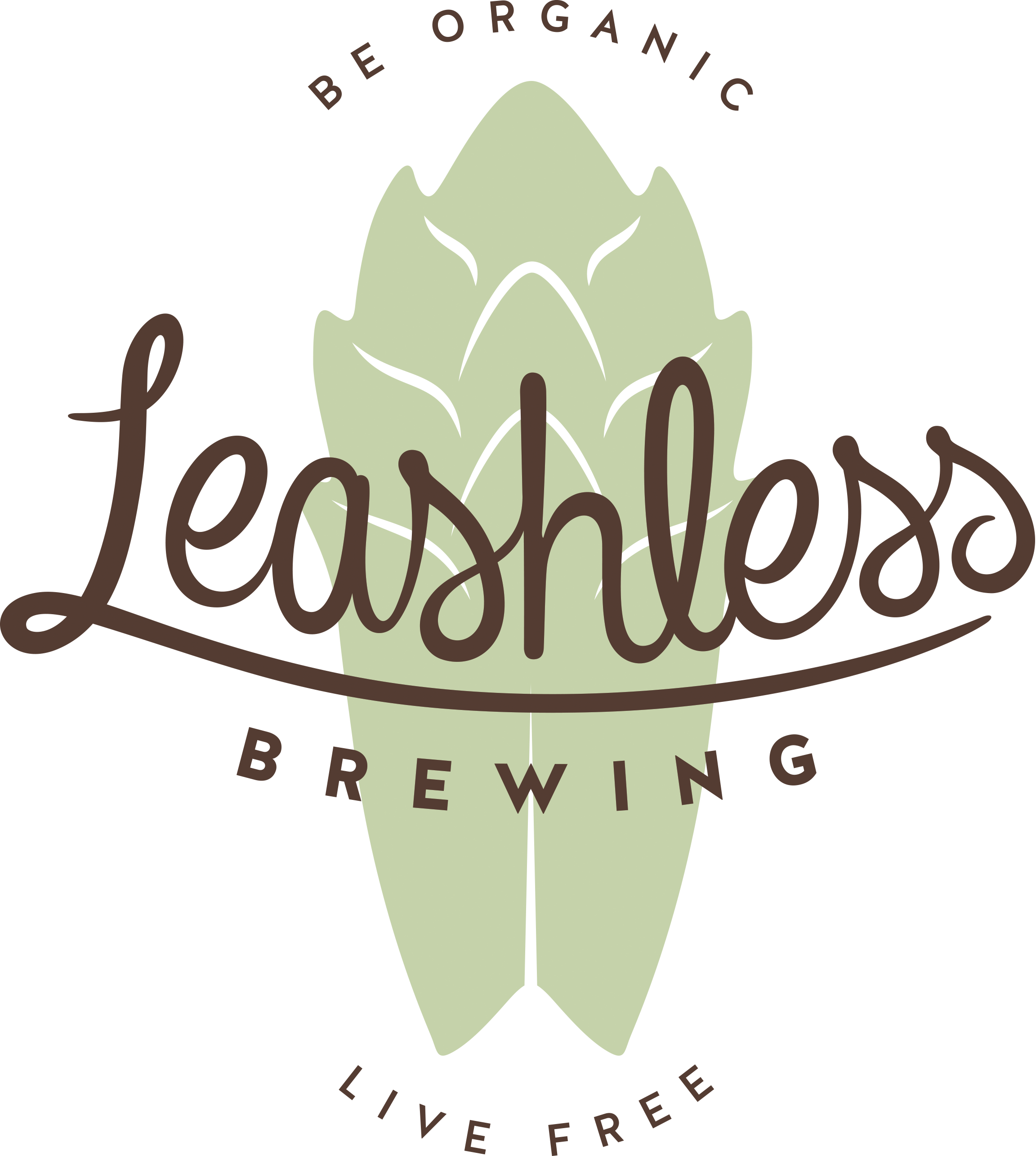 Leashless Brewing - full logo in color