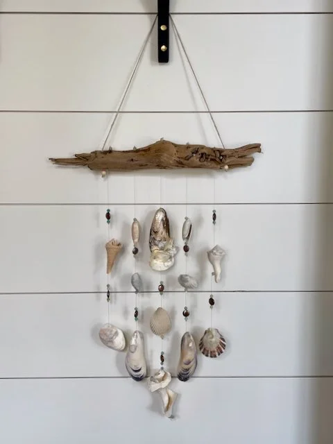 Driftwood Seashell Mobile
