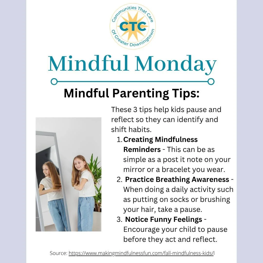 Our friends at @mindfulmagazine  share some great mindful parenting tips to help create healthy habits in children and teach them to pause &amp; reflect more often. 

Check out the full article for more information: https://www.mindful.org/three-mind